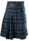 Beau Kilt Ecossais Jupe Kilt pour Hommes Écossais Ceinture À Carreaux Traditionnelle Plissée Chaîne Bilatérale Marron Go