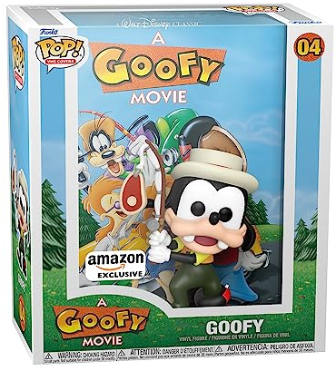 Funko Pop! VHS Cover: Disney - Goofy Movie - Exclusiva Amazon - Figura de Vinilo Coleccionable - Idea de Regalo- Mercancia Oficial - Juguetes para Niños y Adultos - Muñeco para Coleccionistas