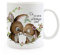 ilka parey wandtattoo-welt Tasse Emaille Hase Hasen Hasenpaar Paar Spruch Du bist Mein Lieblingshase Motiv Kaffeebecher Kaffeetasse Geschenk Bundle54 ts2063 - ausgewählte Größe: *1. Tasse*