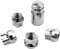 Car Wheel Lock Lug Nuts Fits for Tesla Model S 3 X Y 19 and 20 Wheels Chrome Cone Seat Wheel Locks M14 X 1.5 Thread Size