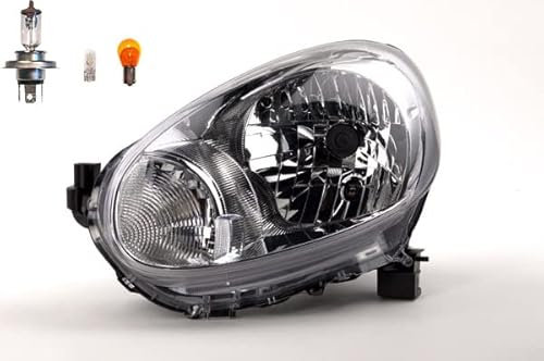 Johns, Scheinwerfer passend für Nissan Micra K13 05/10-05/13 links + Leuchtmittel