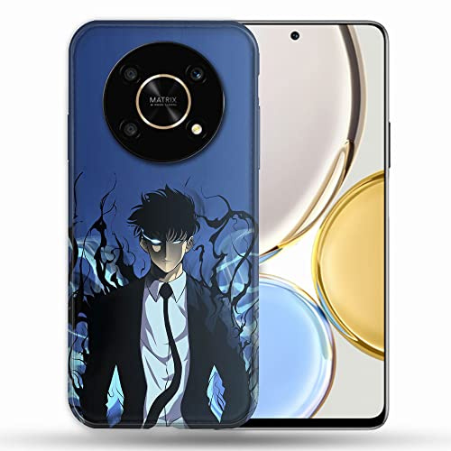 Cokitec Schutzhülle für Honor Magic 4 Lite Manga Solo Leveling Sung Blau
