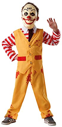 Bristol Novelty Dapper Clown Boy Small Costume