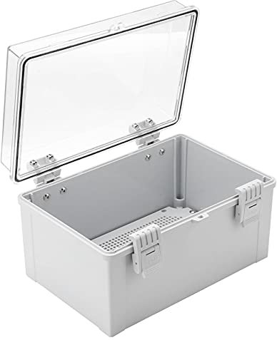 Abzweigdosen Wasserdichte Verteilerboxen Druckknopf Transparenter Kabelsteckerkasten Outdoor Engineering Instrumentenboxen Mikrocomputer-Schutzgeräte