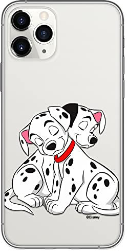 ERT GROUP mobile phone case for Iphone 11 PRO MAX original and officially Licensed Disney pattern Dalmatians 005 optimally adapted to the shape of the mobile phone, partially transparent