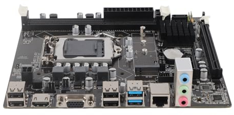 Acouto Placa Base para Computadora de Escritorio Lga 1155 USB3.0 Placa Base para Placa Base B75 Lga1155 1155 B75 Lga Ddr3 Gddr5 115x 1700 Itx ATX B650 Gen4 H61 Compatible con 5 I7
