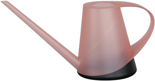 Geli Gießkanne Capri 1,3 L Kunststoff transparent zartrosa