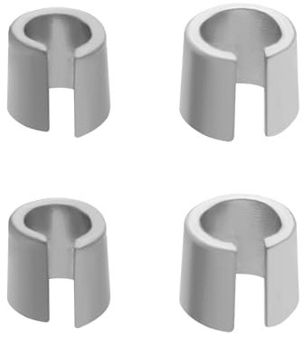 VGOL 2 Sets de Manchons de Borne de Batterie Adaptateur de Réduction de Manchon de Batterie de Borne Manchons de Cathode d'anode de Batterie de Voiture