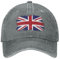 Melbrakin Mütze mit Union-Jack-Flagge, Großbritannien-Flagge, für Männer und Frauen, lustige Dad Tracker-Mütze, Baseballkappe