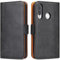 ROJIOJIO Cover per Huawei P30 Lite, Premium Pelle PU Portafoglio Flip Libro Libretto Custodia ​con [Chiusura Magnetica] [Supporto] [Porta Carte] per Huawei P30 Lite, Nero
