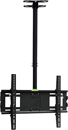Ceiling TV Mount Bracket for 40 55 inch LED TV Full Motion Hanging TV Mount Stand for Max 400x400mm Display Screen Multifunctional TV Table Stand