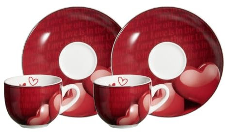 Ritzenhoff & Breker Kaffee-Serie Amore Variante: Espresso-Set 90 ml Amore 2 tlg