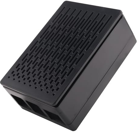 Sirxlevcy for Case Shell Box Enclosure Installable Cool Fan Aluminum HeatSink Enclosure for 4B