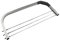 Outil Coupe Coupe À Scie À Coupe en Acier Inoxydable pour Cuisiner des Lames Réglables 17 Large avec des Fils en Acier Inoxydable À L'échelle