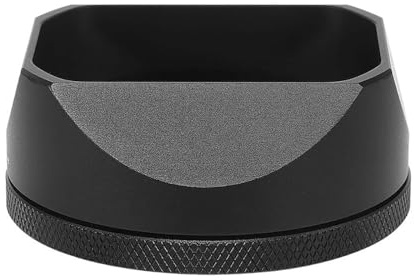 Lens Hood, Gegenlichtblende aus Aluminium, kompatibel mit Fujifilm Fuji X100V X100VI X100F X100S Kamera mit 49 mm Adapterring ,Replacement(Black)
