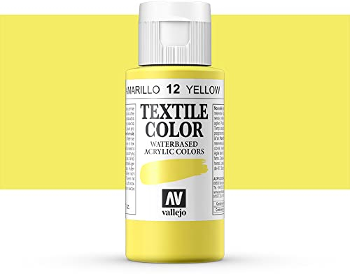 AV: Textile peinture 60ml jaune