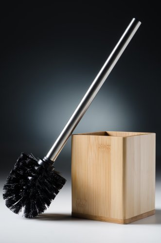 Sanilo Brosse de Toilette, Nombreuses Belles brosses de Toilette au Choix, qualité supérieure, Design élégant (Bambou)