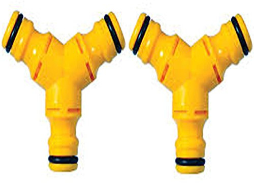 2 X Hozelock 2293 Hose Y Connector