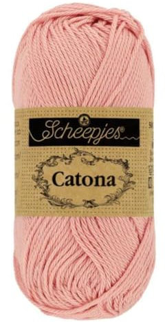 Scheepjes - Scheepjes Catona 409 Soft Rose Yarn - 1x50g