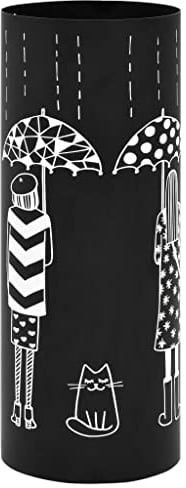 vidaXL Schirmständer Frauen-Design Stahl Regenschirmhalter Regenschirmständer