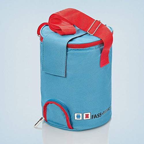 Brauen.de Nevera para barril de fiesta de 5 litros, también sobre dispensador, para enfriar barriles de fiesta con caja aislante, barril de cerveza
