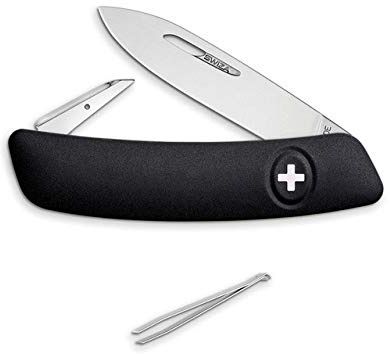 SWIZA Couteau Suisse D00 Noir - 5 Fonctions