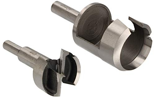 KOTARBAU® Fräser & Bohrer Satz 40 mm Holzbohrer Forstnerbohrer Zapfenbohrer Stopfenbohrer Bohrer Astlochbohrer Fräser Holz-Zapfen Pfropfen Bohrer Holzfräser