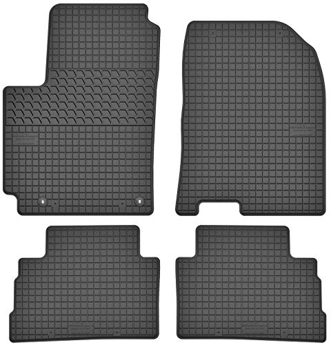 AGCPdirect Gummi Matten Fußmatten Passgenau 4-teilig Set für Hyundai Kona 2017-2021