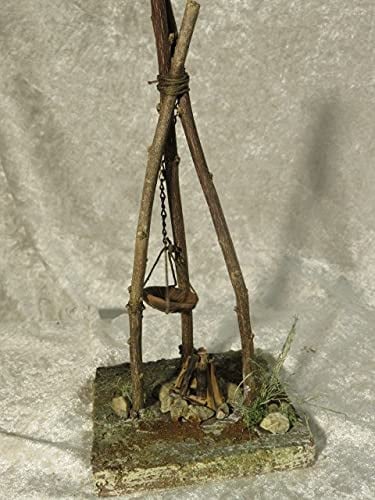 mitienda mit Liebe gemacht Krippenzubehör Feuerstelle