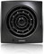 Fantronix ENVIRO Black Bathroom Extractor Fan, Operation with Light Switch. Humidistat and Run-on-Timer Features. Wall or Ceiling Mountable, Fascia Size: 158x158x26mm, 99mm diameter vent