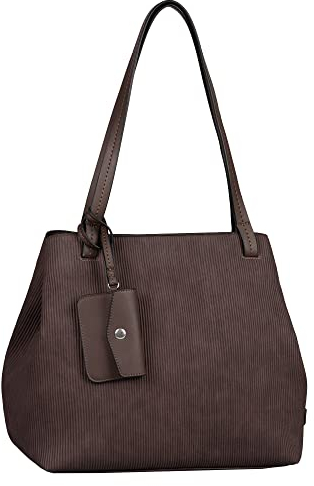 TOM TAILOR- Rubiana Special, Damen, Shopper, M, Braun, 31,5x18,5x26,5 cm