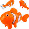 alles-meine.de GmbH 2 Stück Schwimmtiere/Wassertiere Verschiedene Tiere frei wählbar Fisch - zum Aufziehen - schwimmt selbst im Wasser - Schwimmtier/aufziehen - für Bad..