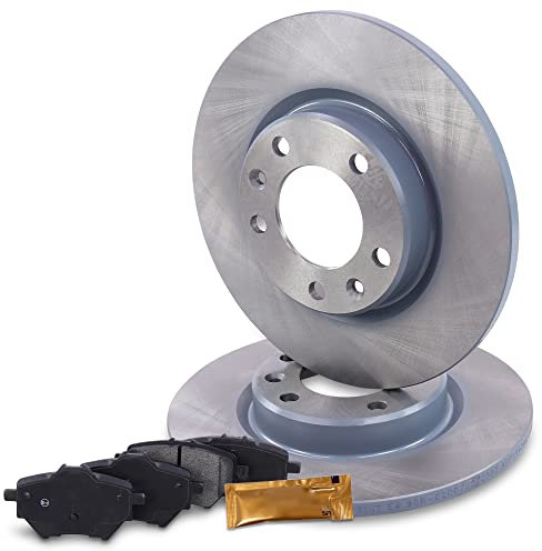 BESTPRICE BESTPRICE Bremsenset Hinterachse inkl. Bremsscheiben Ø 268 mm Voll + Bremsbeläge hinten