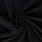 Tissu 100 % coton au mètre Noir Largeur 147 cm