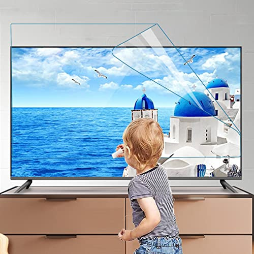 40inch Anti Glare TV Screen Protector Anti Blue Light Frosted Film Anti Fingerprint Film Protect Your Eyes LCD Display Protector Film,Matte-40in(875X483) mm