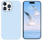 YINLAI für iPhone 14 Pro Hülle Silikon Blau,Handyhülle iPhone 14 Pro Schutzhülle Slim Case Cover Liquid Silikon Gel Matte Kratzfest Handy Hülle für iPhone 14 Pro 6,1 Zoll,Helles Blau