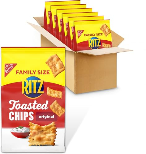 RITZ Toasted Chips Original Knallbonbons, Familiengröße, 170 - 323 ml Beutel