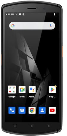 Irfora Android 12.0 Barcode-Scanner, tragbares PDA-Terminal, unterstützt 1D/2D/QR-Code 2/3/4G/WiFi/BT/2,4G 5 GHz Dualband-Kommunikation, NFC- und Fingerabdruckfunktion mit 5,7-Zoll-Touchscreen