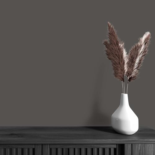 K&L Wall Art Peinture murale satinée moderne pour intérieur Gris foncé 2,5 l Peintures pour murs intérieurs