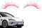 Auto-Aufkleber für Wimpern, reflektierende Augenbrauen, künstliche Wimpern, Auto-Scheinwerfer, Augenbrauen-Dekoration, Auto-Scheinwerfer-Wimpern, Aufkleber für Fahrzeug, Karosserie