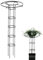 Demsyeq Umbrella Trellis Garden Rustproof Trellis Metal Vine Plant Support Trellis Vertical Umbrella Garden Trellis Tower For Climbing Plants Climbing Trellis Flower Pots Supports Metal Wire Stake