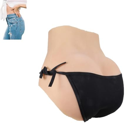 SooYUR Silikon Panty Butt Lifter Shapewear Crossdressing Hip Enhancer Unterwäsche für Transgender Drag Queen,Color 1,Basic