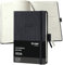 SIGEL C2613 Wochenplaner Wochenkalender 2026, ca. A6, schwarz, Hardcover, 176 Seiten, Gummiband, Stiftschlaufe, Archivtasche, aus nachhaltigem Papier, Kalenderbuch Conceptum