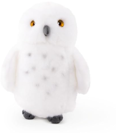Living Nature Schneeeule Kuscheltier - Plüsch Eule klein Spielzeug