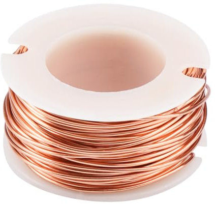 0,5 mm Filo di Rame Laccato, Filo di Rame per la Produzione di un Modello di Motore Elettromagnetto, la Progettazione di Bigiotteria, Lunghezza 10 m