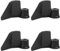 Giwnhvx 4X Máquina para Hornear Pan Paletas para Amasar, Hoja de Amasado de Acero Inoxidable para Máquinas para Hornear Pan