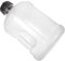 WOONEKY Botella de Agua para Camping: Jarra de plástico Transparente de 3 l - Contenedor portátil para almacenar Bebidas para Camping y Senderismo - Cubo para Beber al Aire Libre
