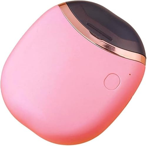 Elektrische Nagelfeile – Sanfter elektrischer Nageltrimmer für Erwachsene & Senioren, leiser Nagelknipser mit Auffangbehälter, sichere Nagelpflege ohne scharfe Klingen (Rosa)