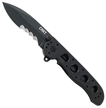 M21 Carson Folder, Black G10 Handle, ComboEdge