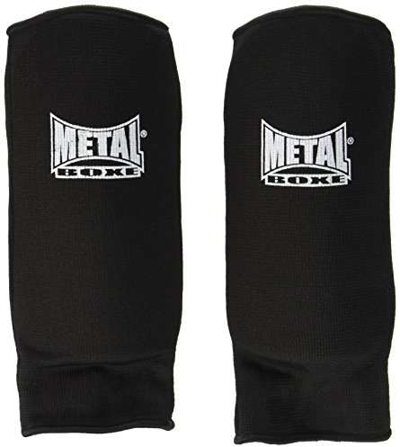 Metal Boxe Protège Avant-Bras Noir Taille M